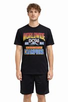 DC THE CHAMPS MĘSKI T-SHIRT CZARNY BAWEŁNIANY M I4A Inna marka