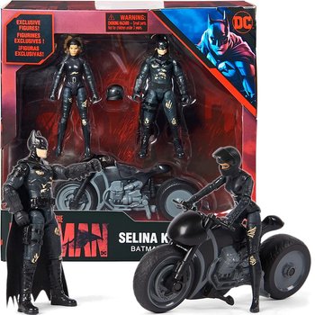 Dc The Movie Batman + Selina Kyle + Motocykl - Spin Master
