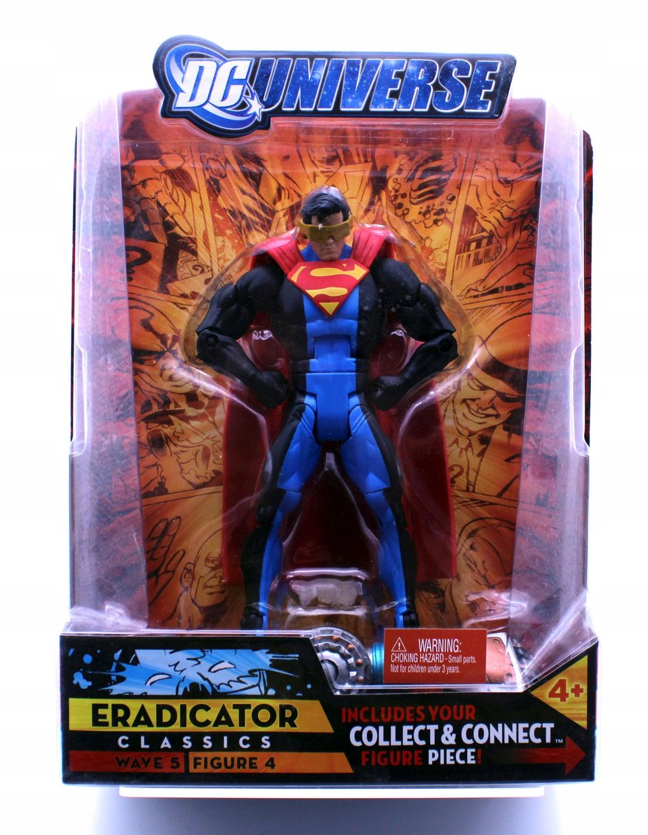 Action Figure DC Universe Classics - Eradicator (Series 5 Exclusive) Con Pezzo Per Costruire Metallo