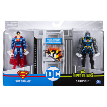 DC Zestaw z figurkami 4" Superman VS Darkside, 20123055 - DC Universe