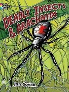 Deadly Insects & Arachnids Coloring Book - Sovak Jan