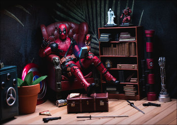 Deadpool, Marvel - plakat 91,5x61 cm / AAALOE - Inny producent