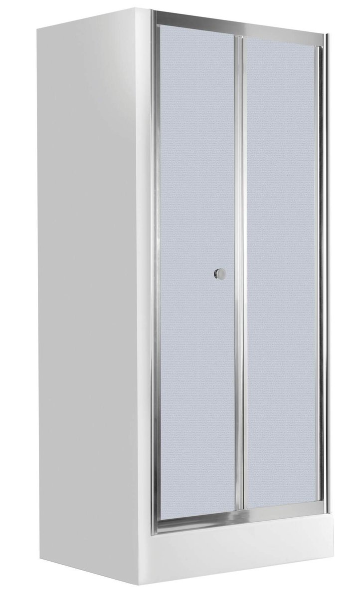 Фото - Душова перегородка Deante Flex drzwi prysznicowe 90 cm wnękowe chrom/szkło szronione KTL621D 