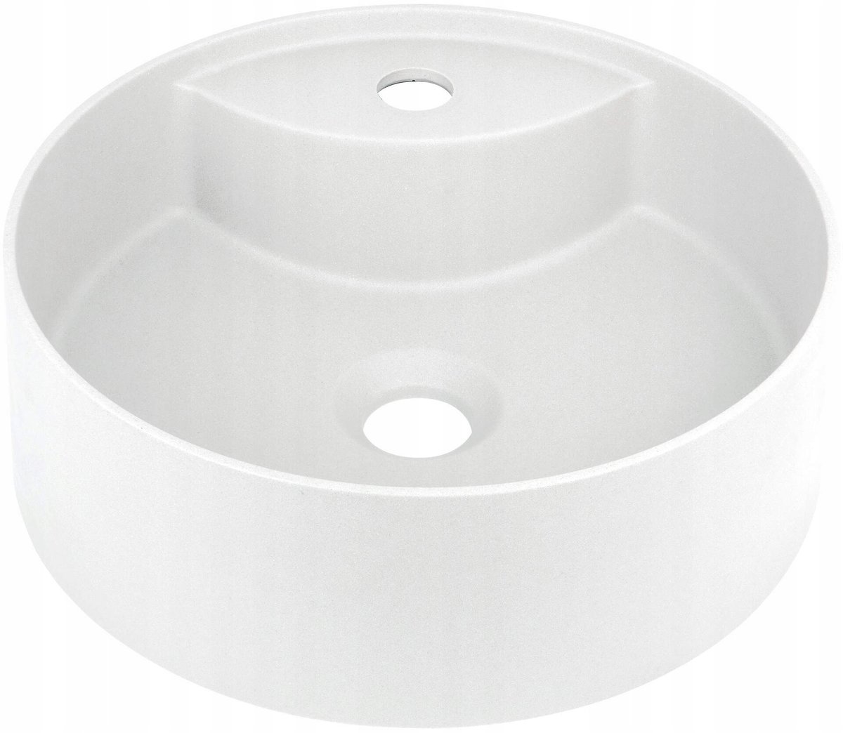 Deante Deante Umywalka Granitowa Nablatowa Silia Alabaster Cqs_au4b