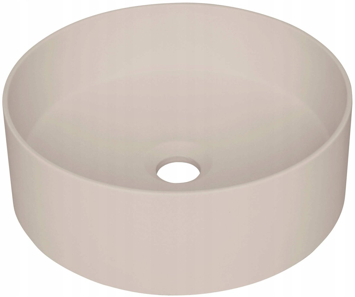 Deante Deante Umywalka Granitowa Nablatowa Silia Beż Cqs_5u4s