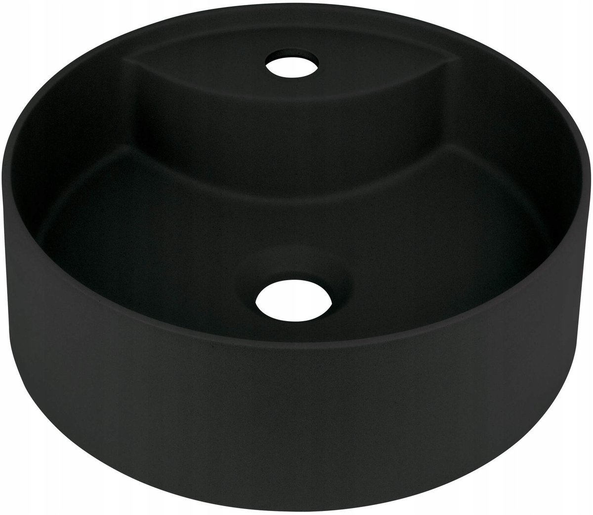 Deante Deante Umywalka Granitowa Nablatowa Silia Czarna Nero Cqs_nu4b