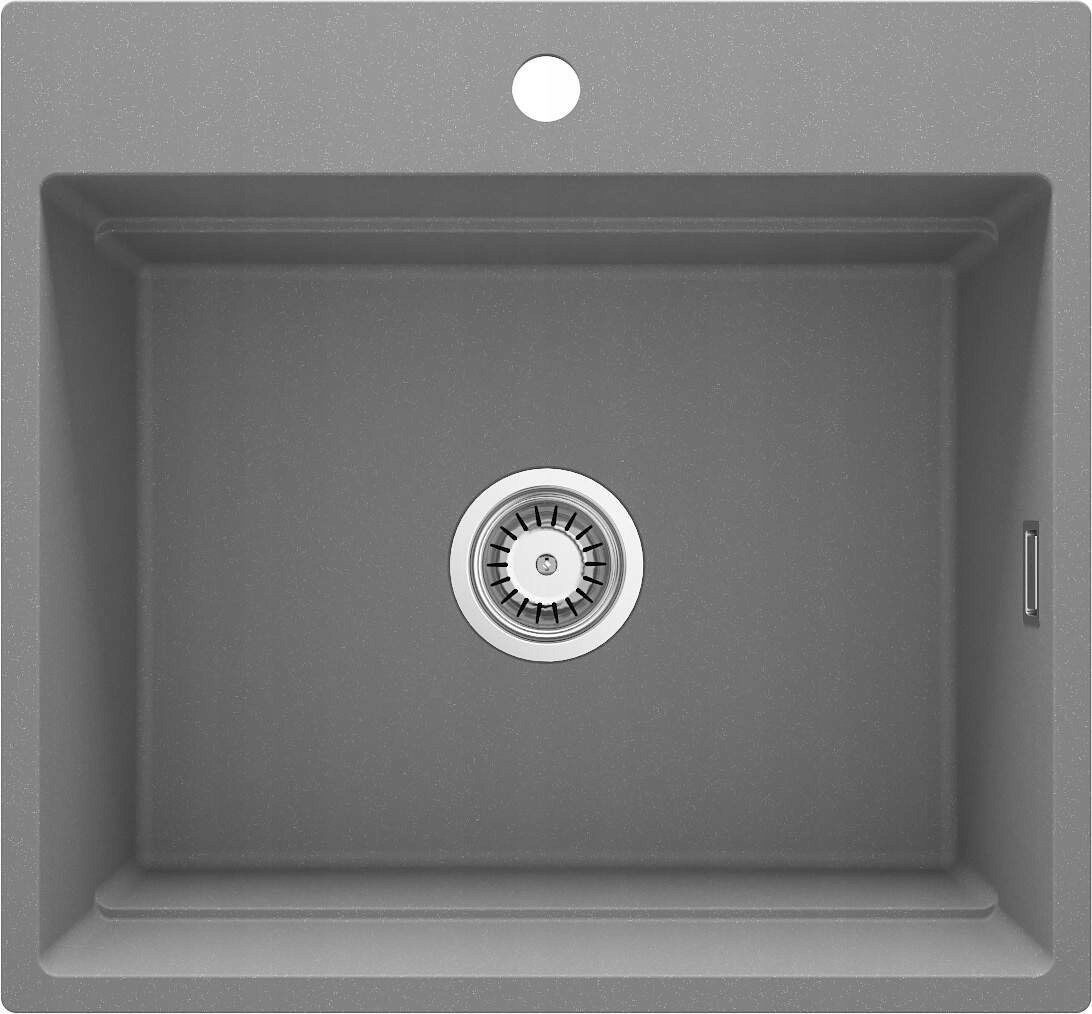 Deante Deante Szary Zlewozmywak 56X52 Magnetic Metalik Zrm_s10a (Wpr)