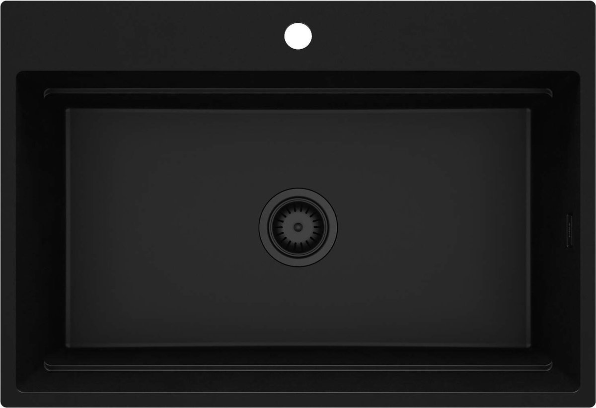 Deante Deante Czarny Zlewozmywak 76X52 Magnetic Zrm_n10b (Wpr)