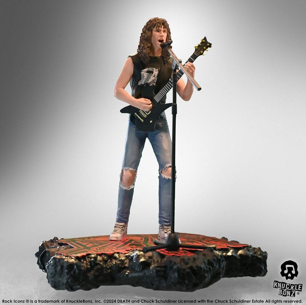 Death Rock Iconz Statue Chuck Schuldiner II 22 cm - Inna marka | Sklep ...