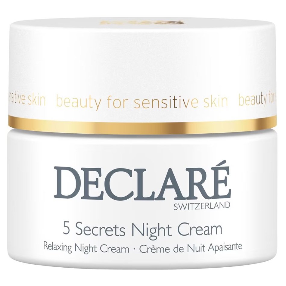 Declare Stress Balance 5 Secrets Night Cream nawilżający krem do twarzy ...