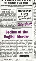 Decline of the English Murder Orwell George