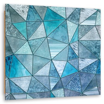 Deco Panel: Abstrakcyjne kształty, 60x60 cm - Feeby