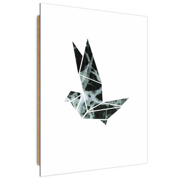 Deco Panel CARO Geometryczny ptak, 40x60 cm - Caro