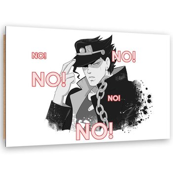 Deco panel CARO Manga chłopak w czapce, 70x50 cm - Caro