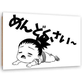 Deco panel CARO Manga płacząca dziewczynka, 70x50 cm - Caro