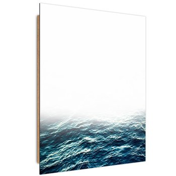 Deco Panel CARO Niebieskie fale minimalizm, 60x90 cm - Caro