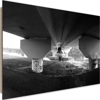 Deco panel CARO Pod betonowym mostem, 90x60 cm - Caro