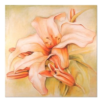 Deco panel CARO Pomarańczowy kwiat, 60x60 cm - Caro