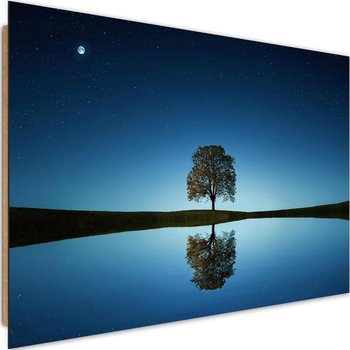 Deco panel CARO Samotne drzewo 4, 90x60 cm - Caro