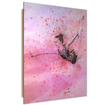 Deco Panel CARO Tańcząca baletnica abstrakcja, 60x90 cm - Caro