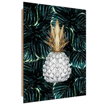 Deco panel FEEBY, Biały ananas, 50x70 cm - Feeby