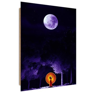 Deco panel FEEBY, Księżycowa kapłanka, 70x100 cm - Feeby