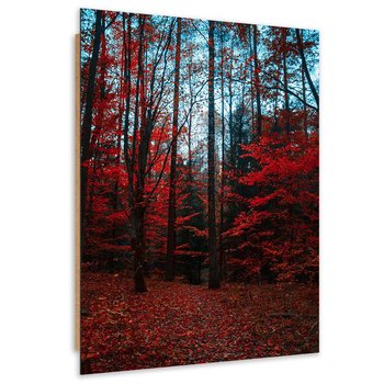 Deco Panel FEEBY, Las z drzewami jesień, 60x90 cm - Feeby