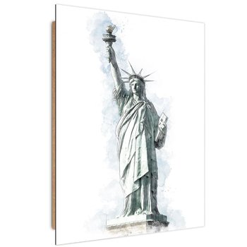 Deco panel FEEBY, Statua wolności, 70x100 cm - Feeby