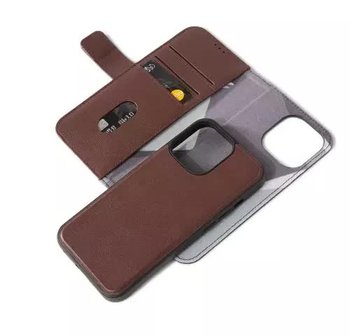 Decoded Detachable Wallet – skórzana obudowa ochronna do iPhone 13 kompatybilna z MagSafe (brown) - MagSafe