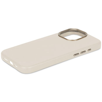 Decoded – skórzana obudowa ochronna do iPhone 15 Pro Max kompatybilna z MagSafe (clay) - Decoded