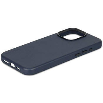 Decoded – skórzana obudowa ochronna do iPhone 15 Pro Max kompatybilna z MagSafe (ture navy) - Decoded