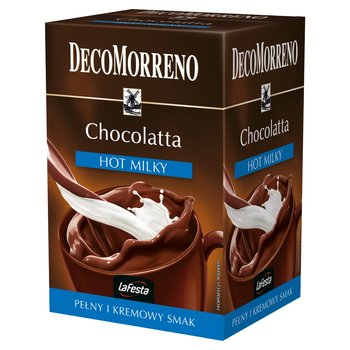 DecoMorreno, czekolada do picia Hot Milky, 10 saszetek - DecoMorreno