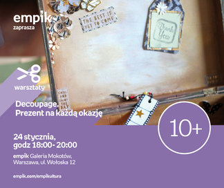 Decoupage. Prezent na każdą okazję | Empik Galeria Mokotów
