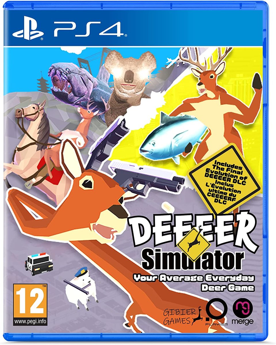 Zdjęcia - Gra Deeeer Simulator: Your Average Everyday Deer Game, PS4