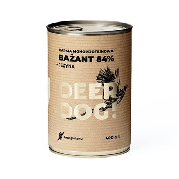 Deer Dog! - BAŻANT + JEŻYNA – karma mokra 400g