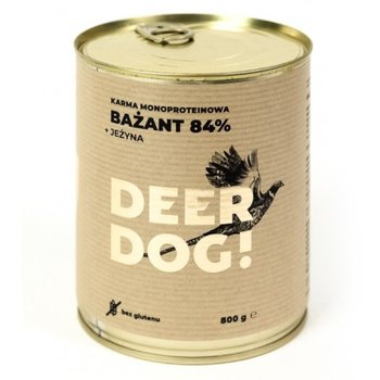 Deer Dog Bażant z jeżyną 800g puszka makra karma przysmak dla psa NATURA DZICZYZNA - Kraina Radolin