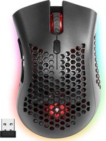 Defender, Mysz bezprzewodowa, Gm-709l Warlock Rf Rgb 2400dpi 8p, 5 Trybów Podświetlenia, Dziurowana 52709 Defender