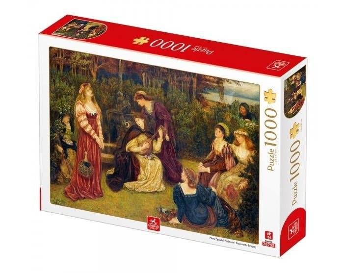 Deico Games Puzzle 1000 Teile – Motiv 'Nature Summer And Winter' – Farbenfroh & Anspruchsvoll