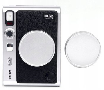 Dekielek Ochronny Dekiel Osłona Na Obiektyw Fujifilm Fuji Instax Mini Evo / Srebrny - Loveinstant