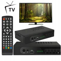 Dekoder Dvb-T2 Tv Tuner Cyfrowej Telewizji Naziemnej Full Hd Uniwersalny NTN