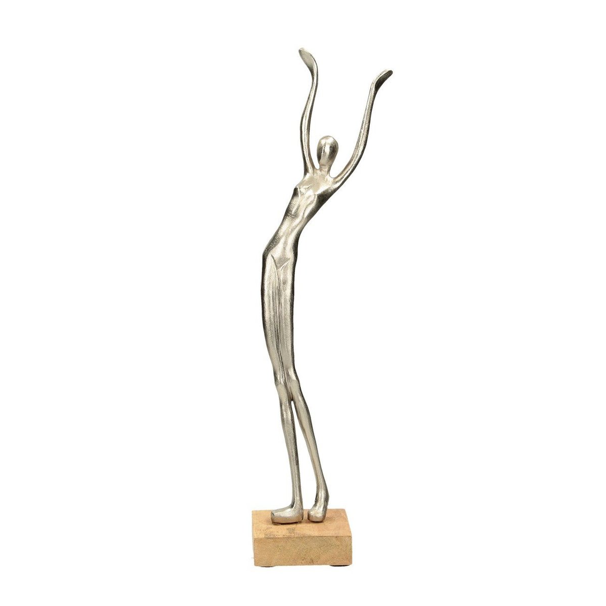 Dekoracja DEKORIA Silver Woman III, 14×10×52 cm