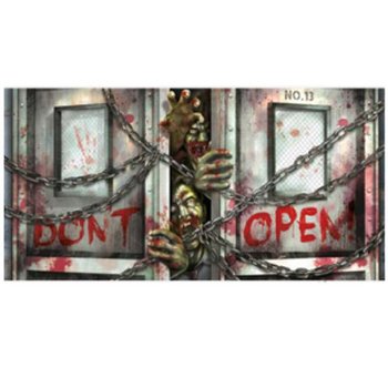 Dekoracja foliowa "Zombies Dont Open" - Amscan