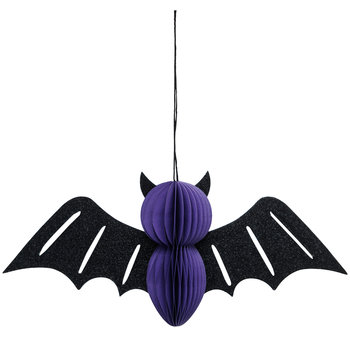 Dekoracja Papierowa, Halloween, Nietoperz, 1 sztuka - Empik