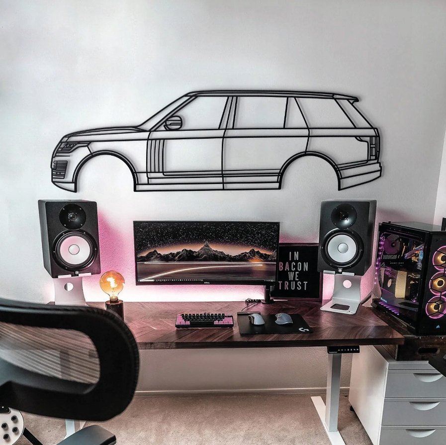 DEKORACJA ścienna Obraz Samochód LAND ROVER RANGE ROVER L405 (4TH GEN ...