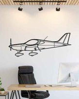 DEKORACJA ścienna Obraz Samolot B23 135x51 cm
