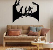 DEKORACJA ścienna Obraz wzór OPOWIEŚĆ O DRZEWNYM BRACIE 90x77 cm