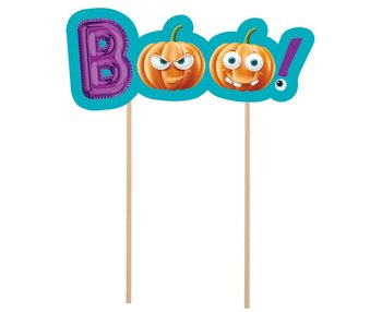 Dekoracja Topper Na Tort Piker Muffinki Halloween - ABC