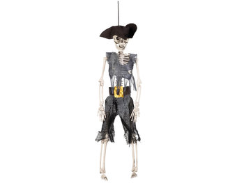 Dekoracja wisząca Szkielet Pirata - 40 cm - 1 szt. - Boland
