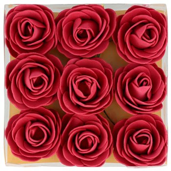 DEKORACYJNE KWIATKI PIANKOWE Róże Piankowe Na Drucie Florystycznym - Inny producent