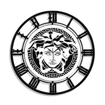 Dekoracyjny, Ażurowy Zegar Ścienny, Meduza, Gorgona, 60 Cm - ORNAMENTI
